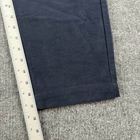 Ted Baker Jeans Menns 34x28 Blue Stretch Soft Touch Regular Fit Velvet